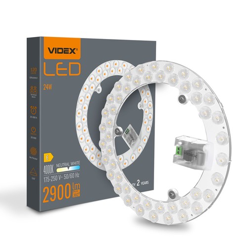 24W LED module voor plafondlamp - 2900lm, Ø21,5cm, 4000K, flicker free
