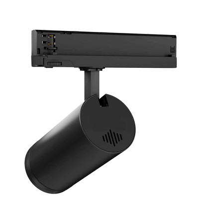 30W 3-fasen RA92 Zoom instelbare CCT spanningsrailspot - 100lm/W, Zwart, Instelbare CCT + helderheid + stralingshoek