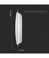60W LED Designer plafondlamp met sterrenhemel - 6000lm, dimbaar, CCT, incl. afstandsbediening, Ø56,5cm