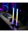 2 stuks RGBIC ambient light bar - 42cm, Bluetooth