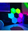 10 stuks RGBIC Hexagon Wandlampen - Set