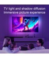 3,8m TV LED-strip met TV-camera - geschikt voor 55-65" TV, 12W, 30 LED/m