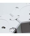 6 stuks RGBIC Hexagon Wandlampen - Wandverlichting, RGBIC