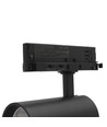 28W 3-fasen RA90 CCT verstelbare spanningsrailspot - 110lm/W, zwart, instelbare CCT + helderheid, flikkervrij