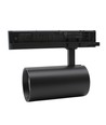 29W 3-fasen dimbare RA90 spanningsrailspot - 140 lm/W, 38 graden, zwart