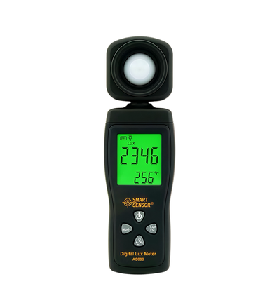 Luxmeter - Meting van licht, digitale luxmeter