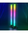 2 stuks RGBIC ambient light bar - 42cm, Bluetooth