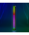 RGBIC muziek sync bureaulamp - 18cm, ingeb. batterij, Bluetooth