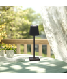 Oplaadbare LED tafellamp - Zwart, touch dimbaar, IP54