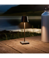 Oplaadbare LED tafellamp - Zwart, touch dimbaar, IP54