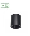 7W LED opbouwspot, CCT - 3 lichtkleuren, Ø9cm, zwart, UGR19, 45° stralingshoek