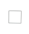 60x60 LED paneel, 40W - Hoogte:32mm, 120lm/W, IP65, witte rand