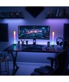 2 stuks RGBIC ambient light bar - 42cm, Bluetooth