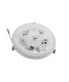 17cm / 18W RGBIC+CCT LED-inzet met lenzen - Vervangt G24, cirkel- en compactlampen