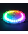 17cm / 18W RGBIC+CCT LED-inzet met lenzen - Vervangt G24, cirkel- en compactlampen