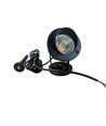 12-24V LED tuinlamp - 6W, zwart, spies, 450 lm, IP65