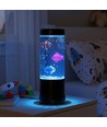 Vissenlamp RGB 30 cm hoog - Ø11 cm, perfect voor kinderen en jong van geest