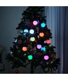 Ø8 cm RGB LED bal - Oplaadbaar, met afstandsbediening, IP66