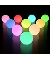 Ø15 cm RGB LED bal - Oplaadbaar, met afstandsbediening, IP66