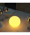 Ø20 cm RGB LED bol - Oplaadbaar, met afstandsbediening, IP66