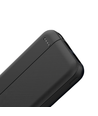 Powerbank - 5000mAh, zwart, compleet met kabel