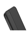 Powerbank - 5000mAh, zwart, compleet met kabel