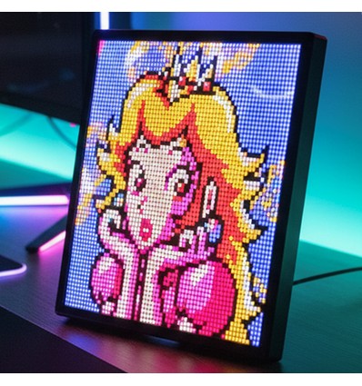 64x64 Pixel Art Display - Bluetooth-app, 5V USB, 26x26cm, 10W