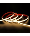 5m 230V waterdichte slim COB strip - zelfklevend, 9W/m, IP67, 296 LED/m, tot 100m