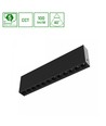Grid S armatuur 12W - opbouw, CCT, 230V, 40°, IP20, 222x26x60mm, zwart, Spectrum