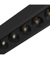 Grid S armatuur 12W - opbouw, CCT, 230V, 40°, IP20, 222x26x60mm, zwart, Spectrum