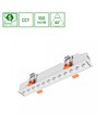 12W GRID S plafondlamp - 1200lm, CCT, witte rand