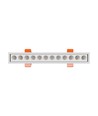 12W GRID S plafondlamp - 1200lm, CCT, witte rand