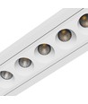 12W GRID S plafondlamp - 1200lm, CCT, witte rand