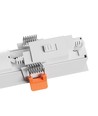 12W GRID S plafondlamp - 1200lm, CCT, witte rand