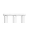 Plafondlamp met 3 spots, GU10 - Wit, IP20 binnen, zonder lichtbron