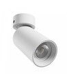 GU10 Wand-/plafondspot - Wit, opbouw, IP20, zonder lichtbron