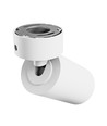 GU10 Wand-/plafondspot - Wit, opbouw, IP20, zonder lichtbron