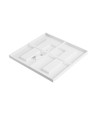 60x60 LED paneel, 40W - 150lm/W, 5 jaar garantie, inbouw/opbouw, 80 graden