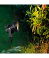 12-24V LED tuinlamp - 6W, zwart, spies, 450 lm, IP65