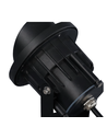 12-24V LED tuinlamp - 6W, zwart, spies, 450 lm, IP65