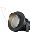 12-24V LED tuinlamp - 6W, zwart, spies, 450 lm, IP65
