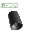 10W Orbito LED plafondspot, RA90 - 1200lm, UGR19, IP44, zwart, 4000K
