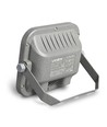 20W LED breedstraler op zonne-energie met sensor - 1400lm, IP65, 5000K, grijs, buiten