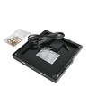 20W LED breedstraler op zonne-energie met sensor - 1400lm, IP65, 5000K, grijs, buiten