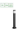 72cm Stella tuinlamp GU10, 6W CCT - IP44, zwart, rond, vervangbare lichtbron, 3 lichtkleuren
