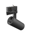 8W 3-fase spanningsrail spot 3-in-1 - 25°, CCT, Zwart