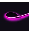 5m 9W/m Roze Dot-free COB-LED strip - 24V DC, IP67, 240 LED/m, 5 jaar garantie