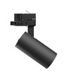16W 3-fase 3-in-1 spanningsrailspot - 25°, CCT, zwart