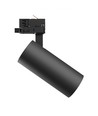 24W 3-fase spanningsrail spot - 25°, CCT, Zwart, 3-in-1
