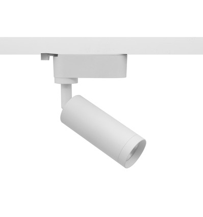 6,5W 1-fase RA98 spanningsrailspot - Wit, 1F2W